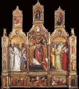 Giovanni dal ponte Polyptych of the Ascension of Saint John the Evangelist china oil painting reproduction